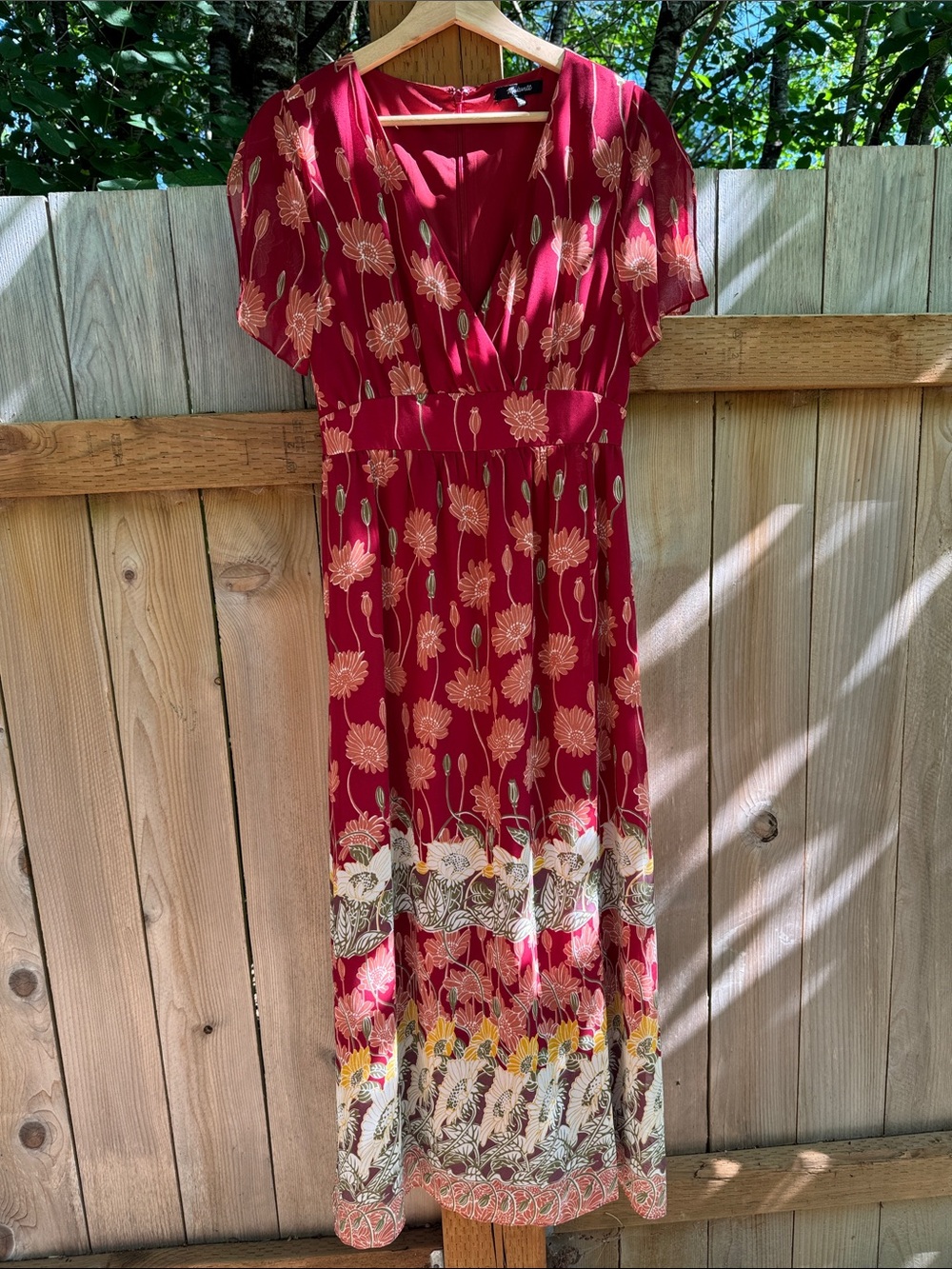 Garden Madewell maxi dress